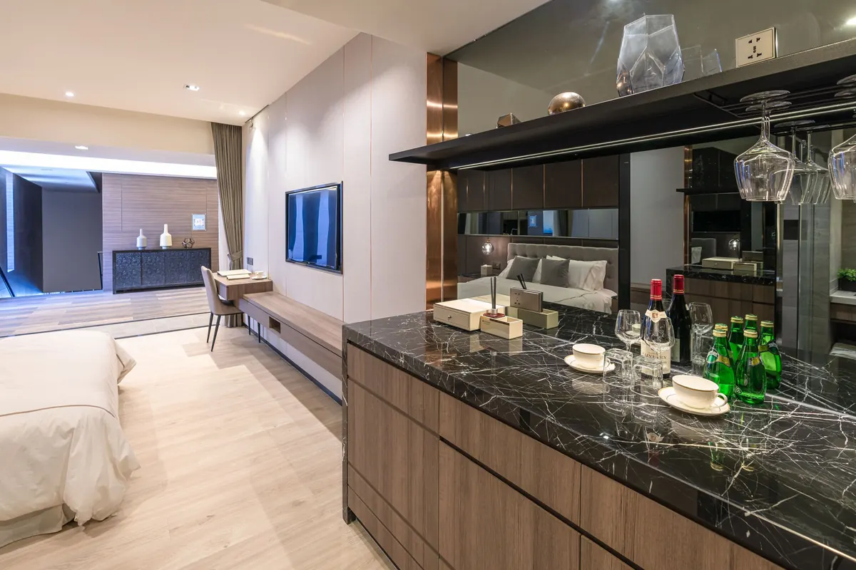 Wyndham hotel unit room at CEO Center Cambodia in Phnom Penh